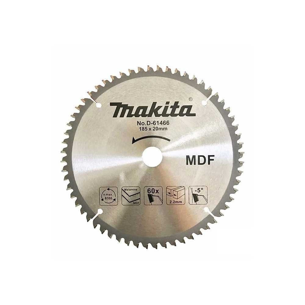 Makita Disco 7-1/4 X 60 D Eje 20Mm + Buje 5/8 Madera D-61466