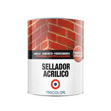 Tricolor Sellador Acrilico Incoloro 1/4Gl