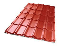 Teja Curva Continua Terracota 2.0 Mts
