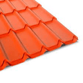Teja Curva Continua Terracota 3.66 Mts