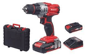 Einhell Taladro Percutor  Inalambrico 2X1.5 Ah 4513830 Te-Cd 18/2 Li