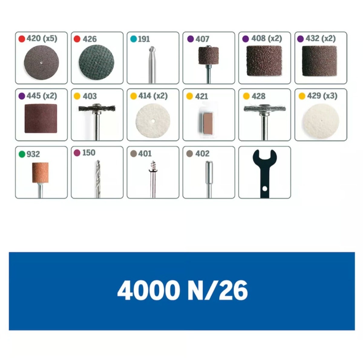 Dremel 4000 + 26 Accesorios+ Bolso