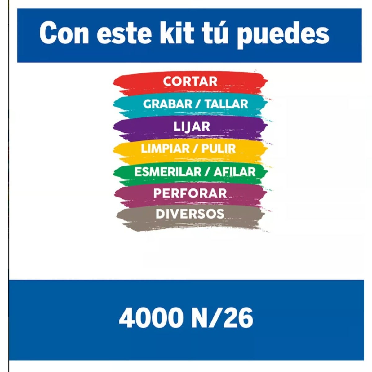 Dremel 4000 + 26 Accesorios+ Bolso
