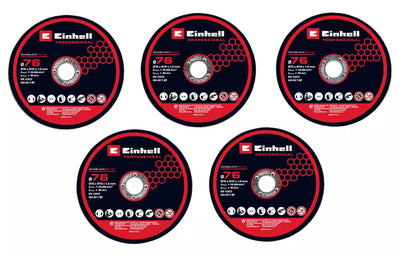 Kwb Set 5 Discos De Corte Metal 76mm - 4440471