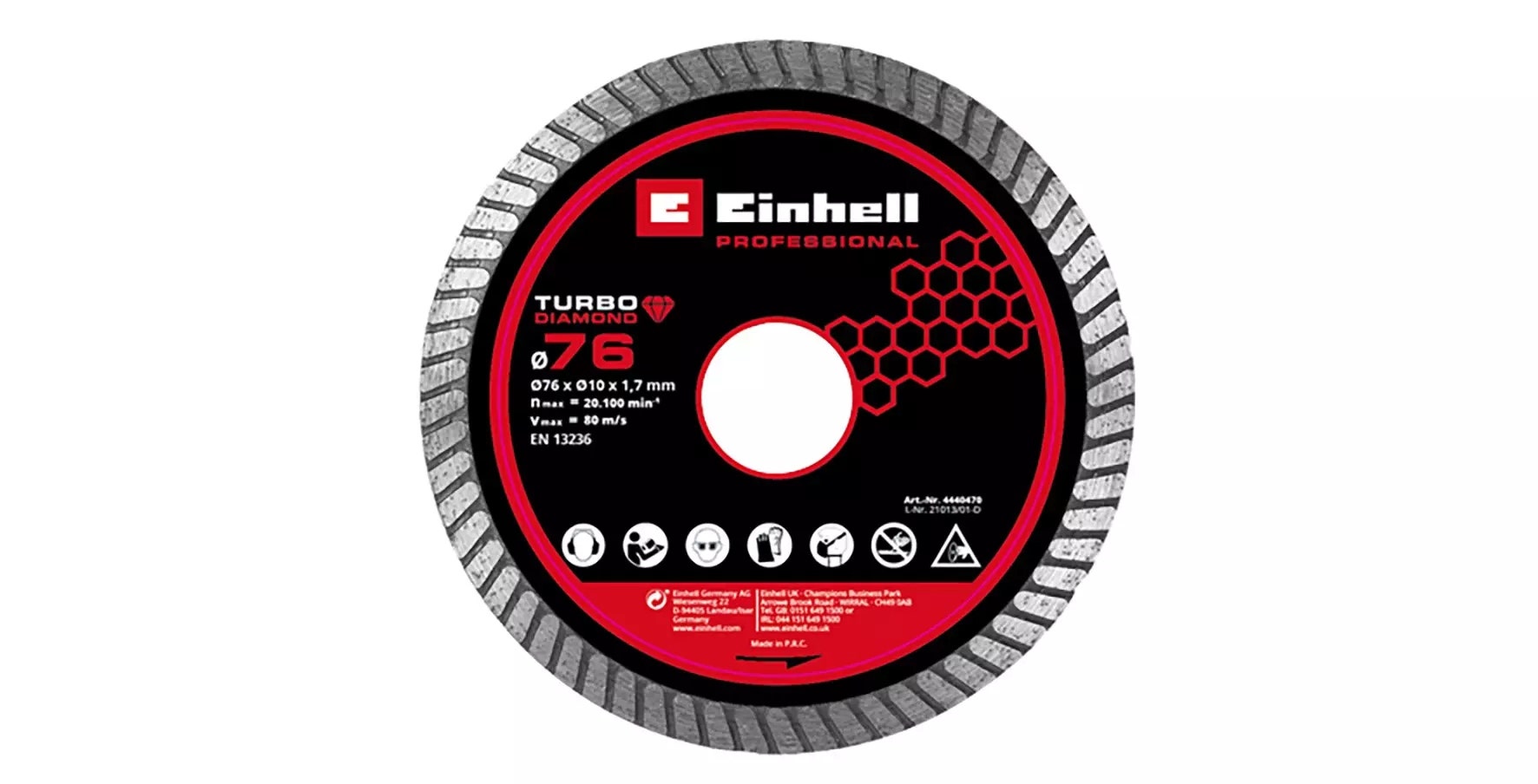 Einhell Disco Corte Diamantado 76mm - 4440470