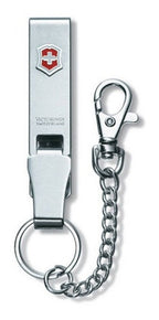 Victorinox Clip Llavero Porta Cinturon Con Cadena 4.1859