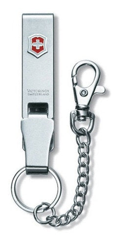 Victorinox Clip Llavero Porta Cinturon Con Cadena 4.1859