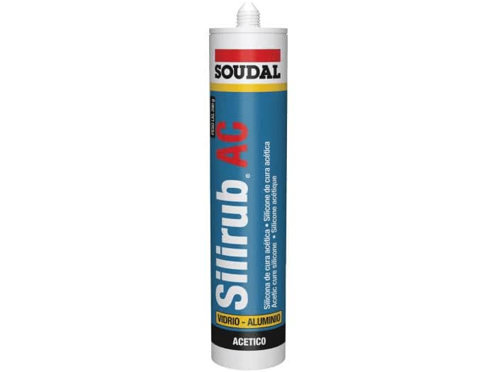 Silicona Acetica  300Ml Titanio Soudal
