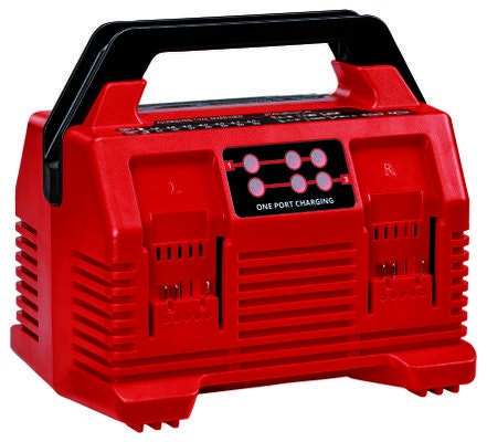 Einhell Cargador Para 4 Baterias 4A 4512102 2X2 Power X-Quattrocharger 4A