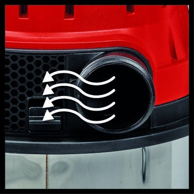 Einhell Aspiradora Polvo/ Agua Inoxidable 1900W 2342470 Te-Vc 2340 Sacl