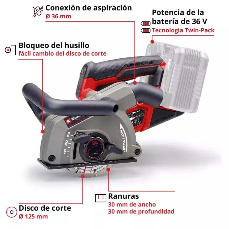 Einhell Acanaladora Inalambrica Tp-ma 36/30 Li Bl 4350800