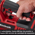 Einhell Pistola Engrasadora Inalambrica - Tp-gr 18/690 Li - Solo   - 4522300