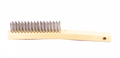 Escobilla Hela 4-C  Al.Ac. Recto 3X16 C/Mango 1010012