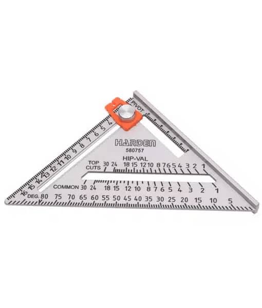 Harden  Escuadra Triangular 7" De Aluminio 580757