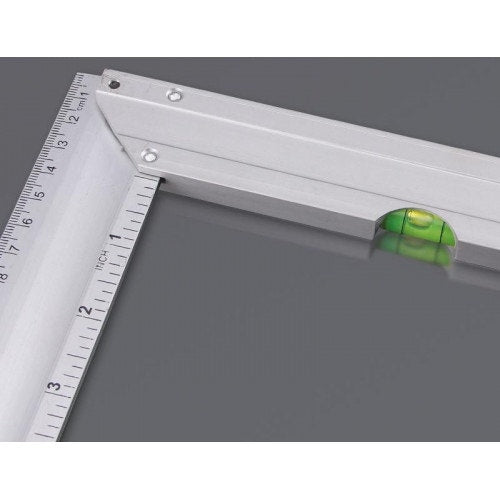 Harden Escuadra De Alum Con Nivel 300Mm 580713