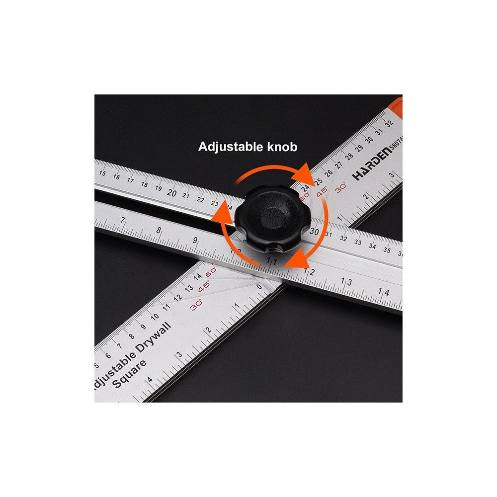 Harden  Escuadra T 24&acute; Ajustable De Aluminio - 580746