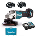 Makita Esmeril Angular 4-1/2 8500 Rpm 2 Baterias Dga455Rfe