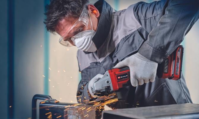 Einhell Esmeril Angular Inalambrico  4 1/2 4431155
 TP-AG 18/125 CE Q L