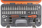 Bahco Maleta Llave Dado 1/4 46 Pz Hex  S460