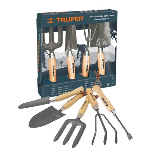 Kit Herramienta Jardin 5 Pz Truper