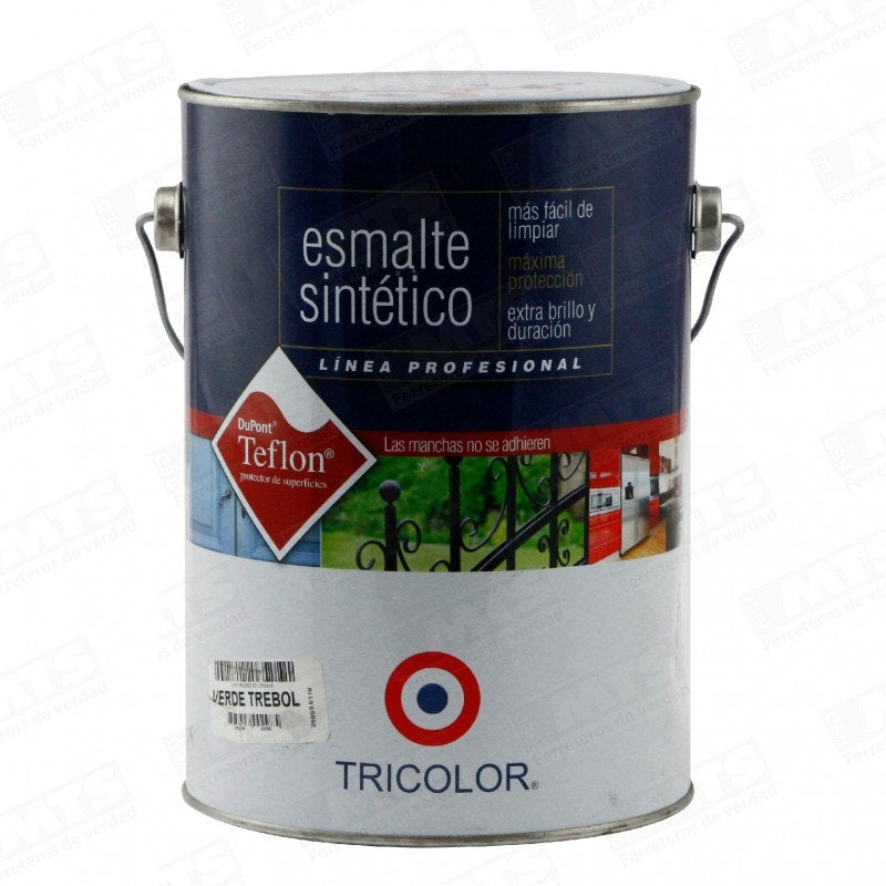 Tricolor Esmalte Sintetico Negro 1Gl