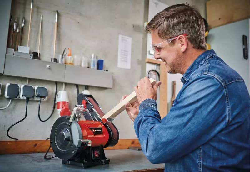 Einhell Esmeril De Banco + Lijadora Banco 4466154 Tc-Us 350