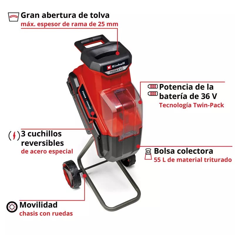 Einhell Chipeadora Inalambrica  36/25  3430710