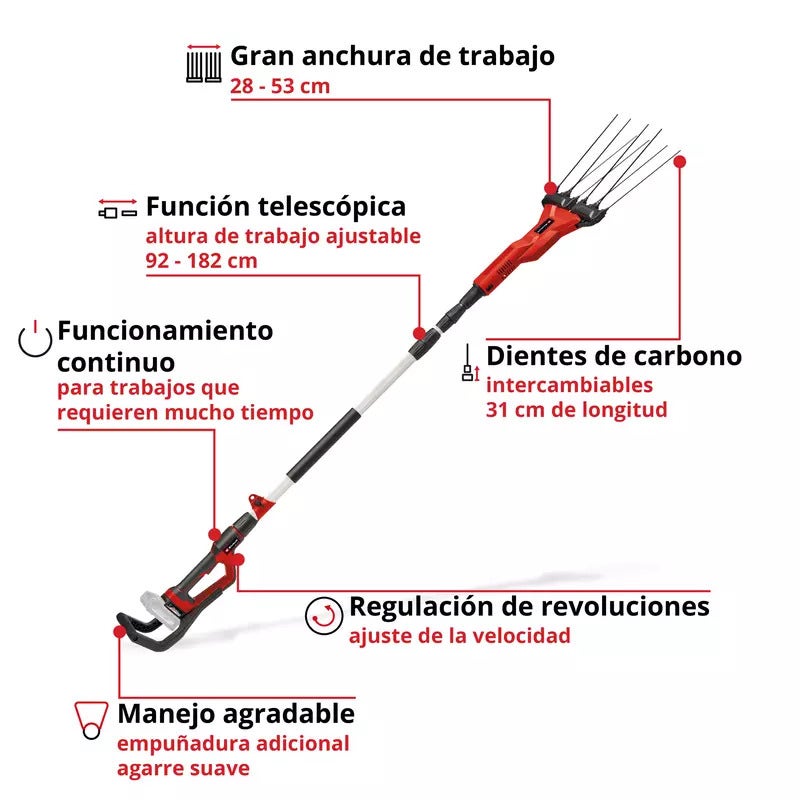 Einhell Cosechadora De Olivos y Frutas Inalamrica 3411400