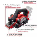 Einhell Cepillo Inalambrico Tp-pl 18/3 Li Bl 4345405