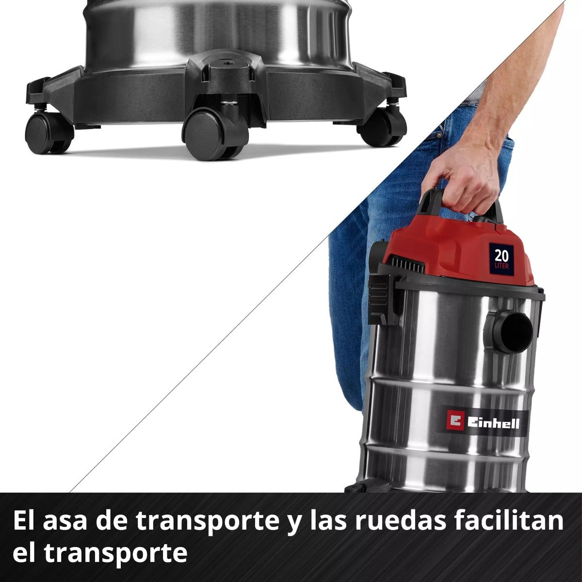 Einhell Aspiradora Polvo/agua 900w 20lt Tc-vc 2045 S - 2347410