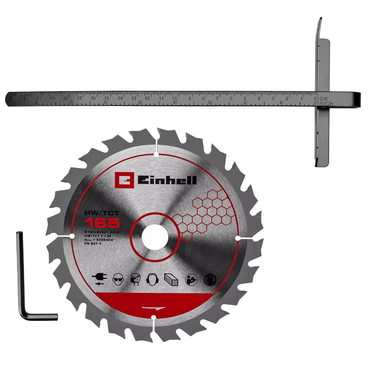 Einhell Sierra Circular Inalambrica Te-cs 18/165-2 Li - Solo 4331230