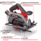 Einhell Sierra Circular Inal&aacute;mbrica Professional  4331225