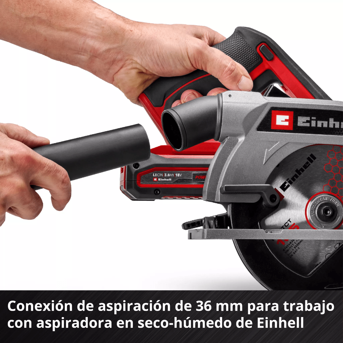 Einhell Sierra Circular Inalambrica Te-cs 18/165-2 Li - Solo 4331230