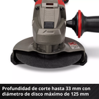 Einhell Kit Esmeril Angular Inal&aacute;mbrico Con Bateria 4431190