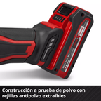 Einhell Kit Esmeril Angular Inal&aacute;mbrico Con Bateria 4431190