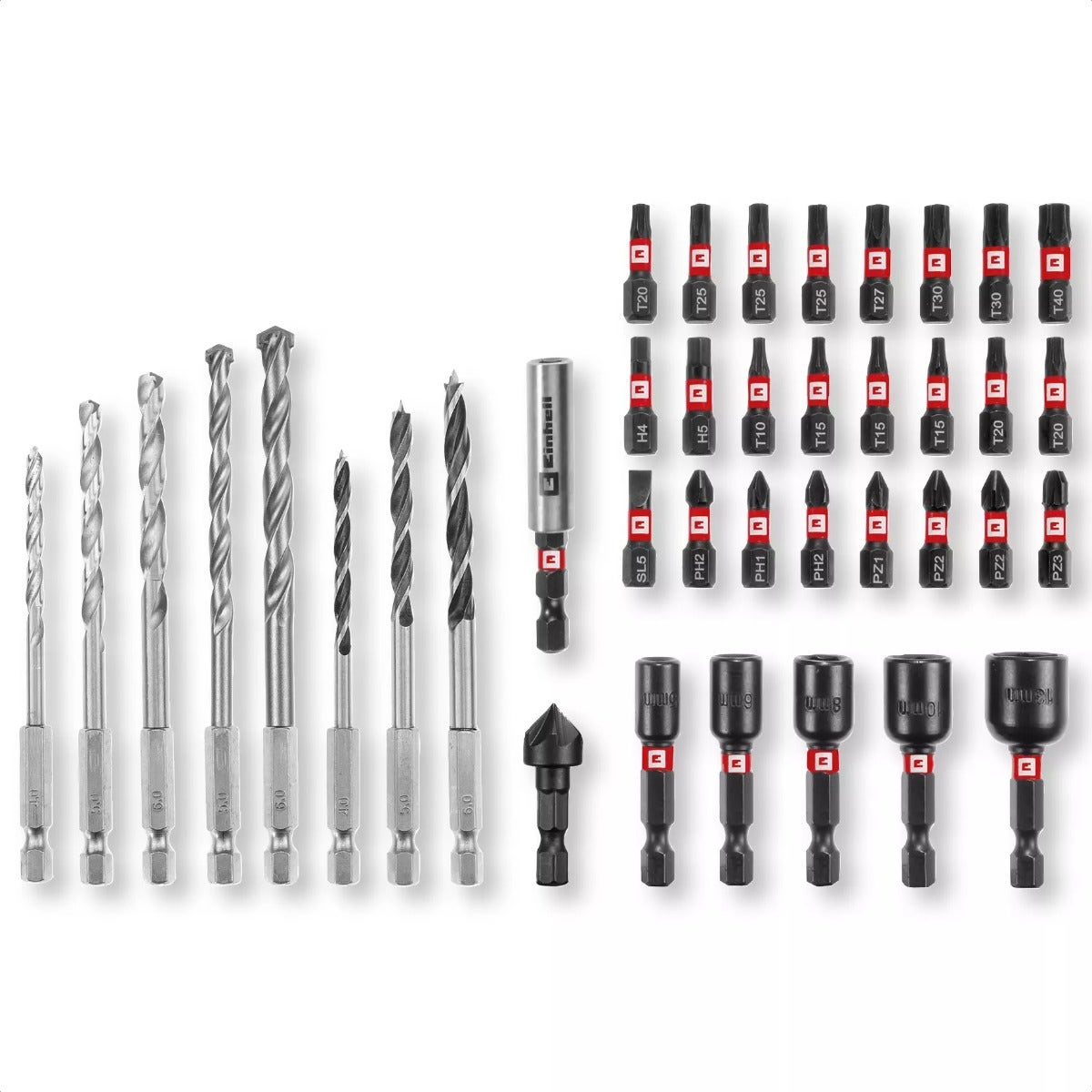 Einhell Set 39 Pz Puntas Y Brocas Met-mad. 108759