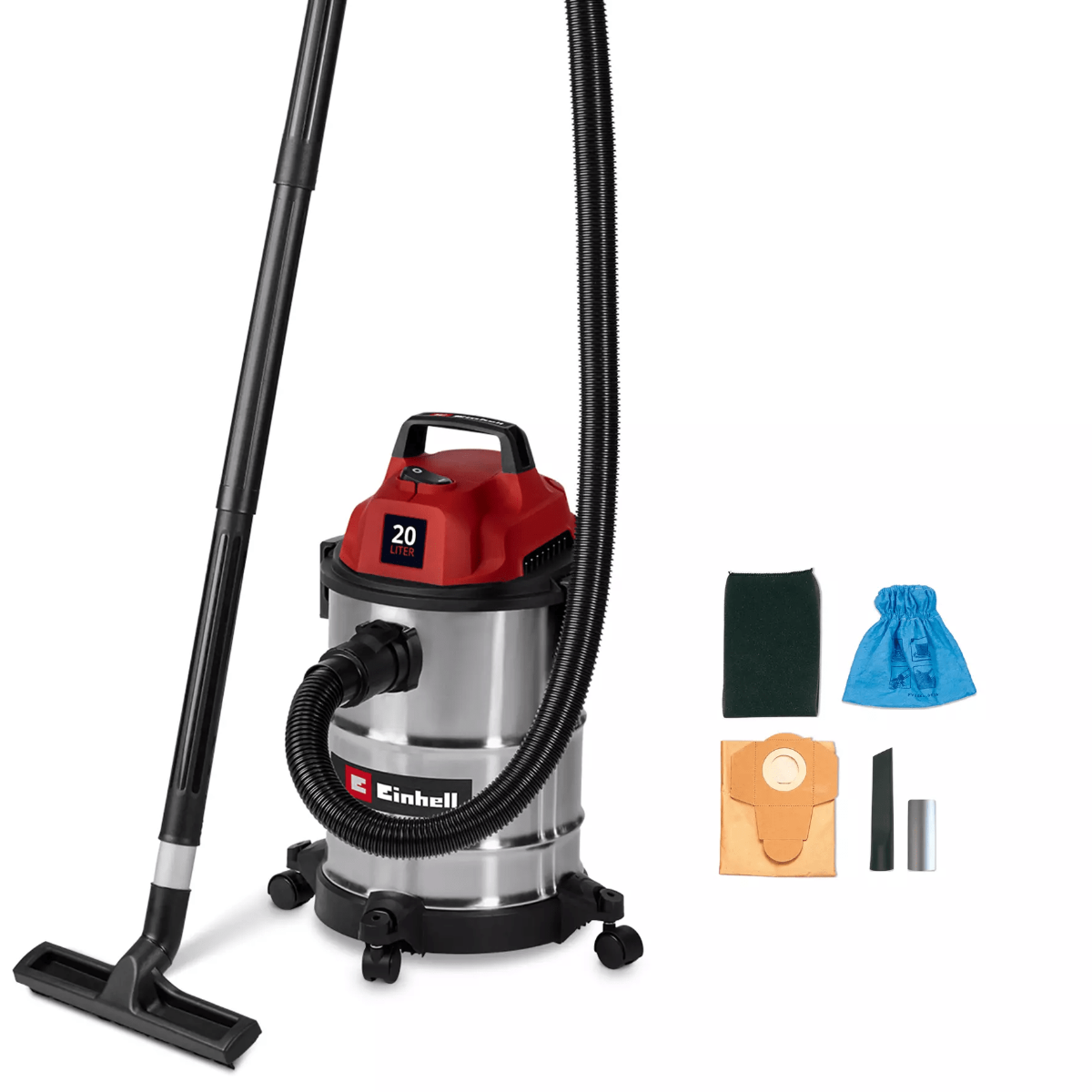 Einhell Aspiradora Polvo/agua 900w 20lt Tc-vc 2045 S - 2347410