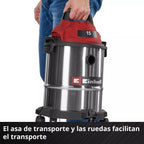 Einhell Aspiradora Polvo/agua 900w 15lt Tc-vc 1540 S - 2347405