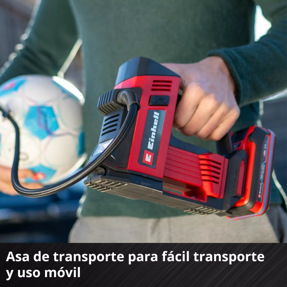 Einhell Compresor Auto In&aacute;lambrico Ce-cc 18/23 D Li-solo  - 2071025
