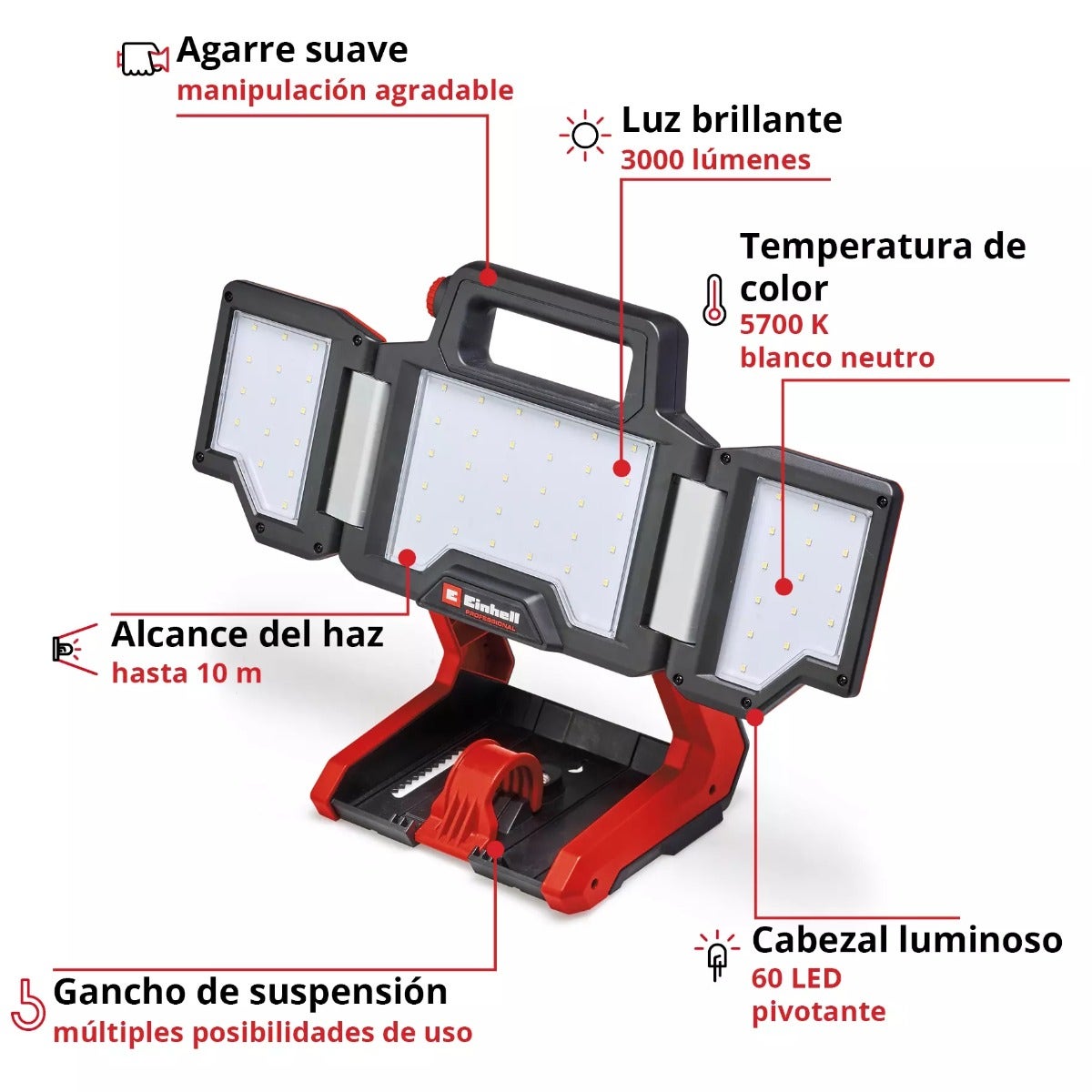 Einhell Lampara Inalambrica Profesional  18v - 4514172