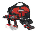 Einhell Combo Kit 2 Herramientas + 2 Baterias 2.5ah + Bolso  (n&ordm;1)