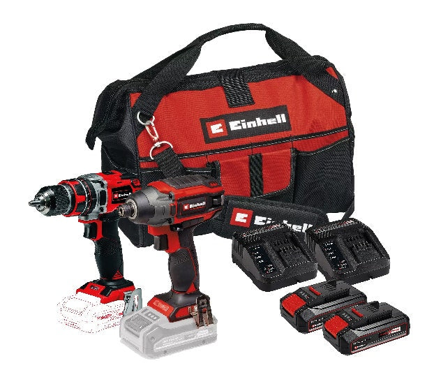 Einhell Combo Kit 2 Herramientas + 2 Baterias 2.5ah + Bolso  (n&ordm;1)