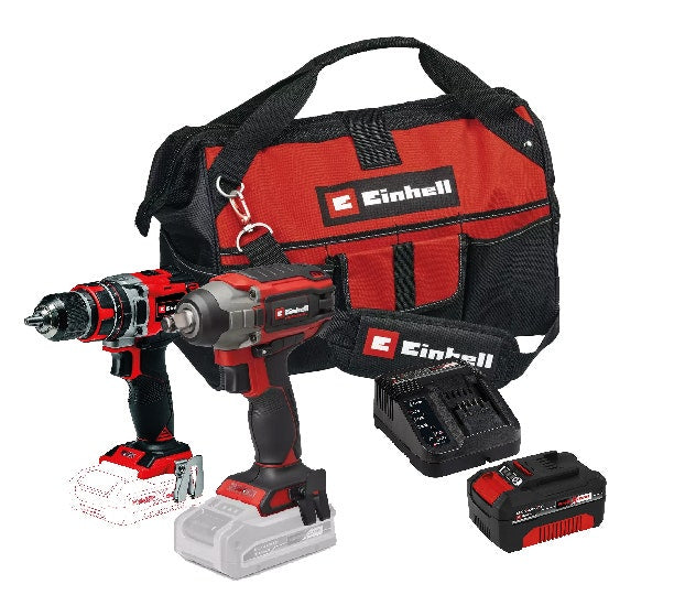 Einhell Combo Kit 2 Herramientas + Bateria 4ah + Bolso  (n&ordm;3)