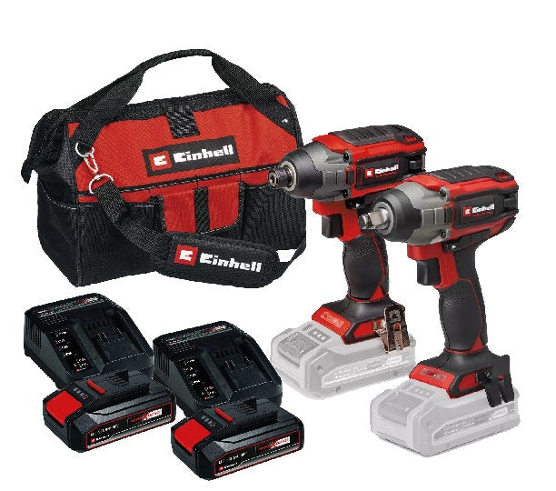 Einhell Combo Kit 2 Herramientas + 2 Bateria 2.5ah + Bolso  (n&ordm;6)