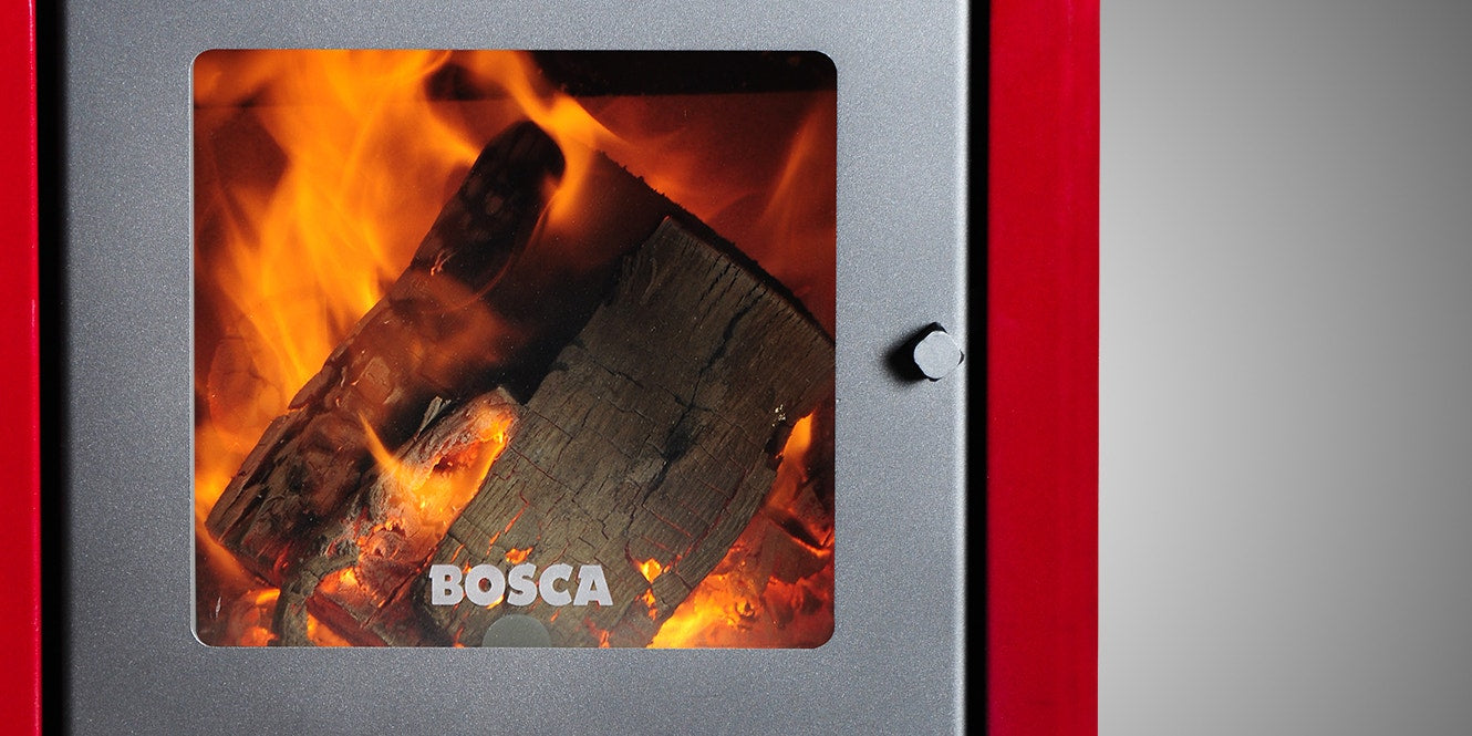 Bosca Estufa A Le&ntilde;a Gold 500 Rojo
