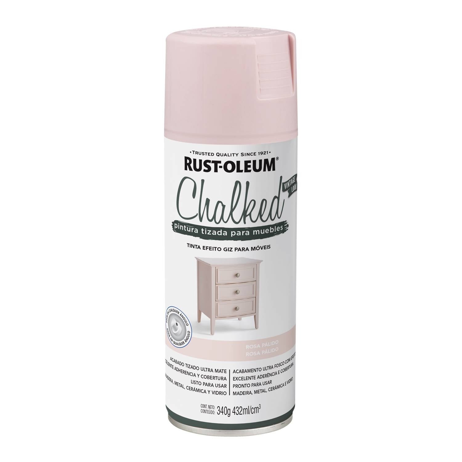 Rust Spray Chalked Aerosol Rosa Palido 335345