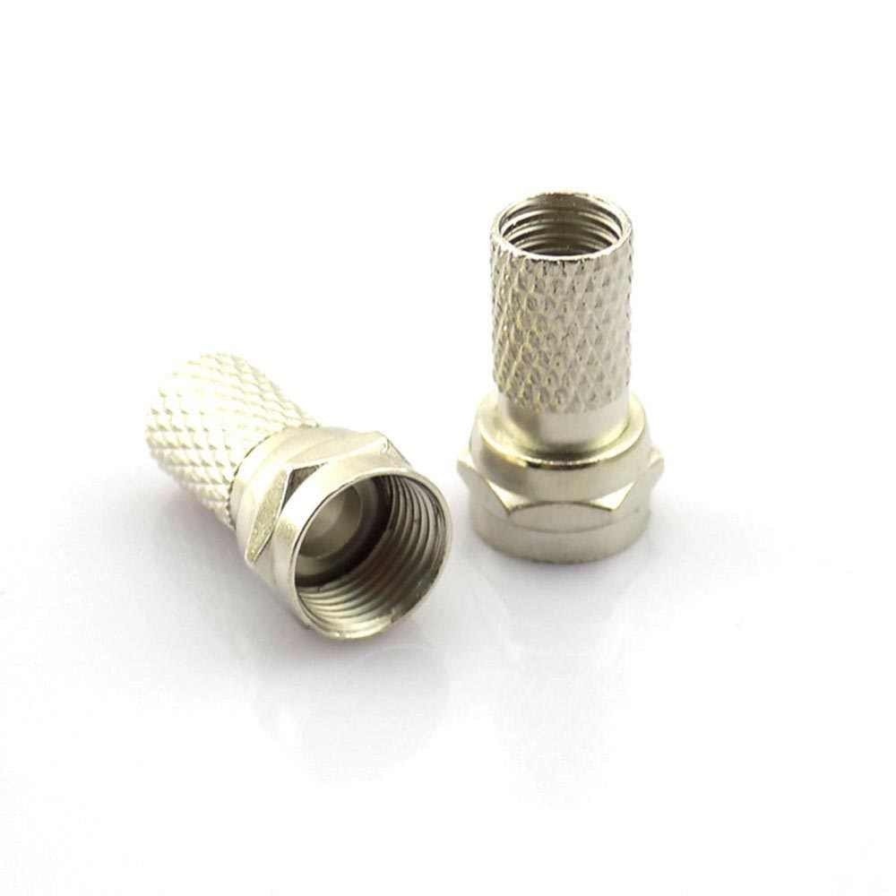 Enchufe Conector Coaxial C/Hilo   Rg6