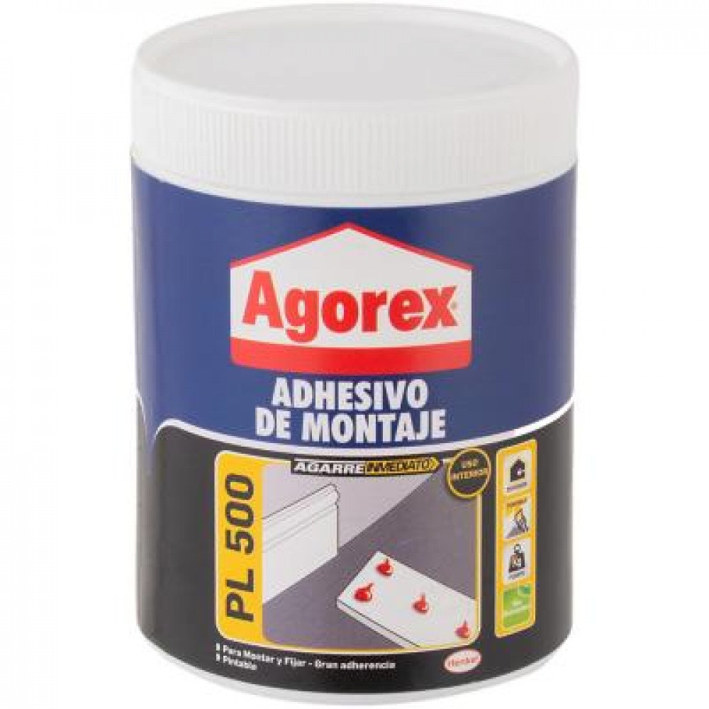 Agorex Adhesivo Montaje  800 Gr Pote