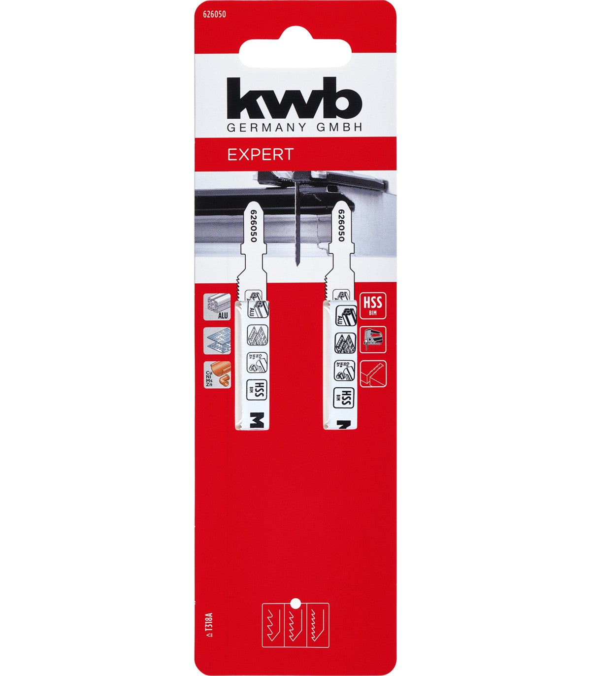 Kwb 2 Hojas De Sierra De Calar Met. C/medio - 626050