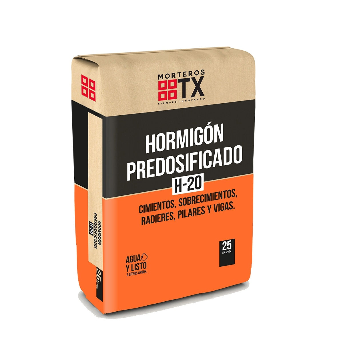 Tx Hormigon Predosificado H20 25 Kg